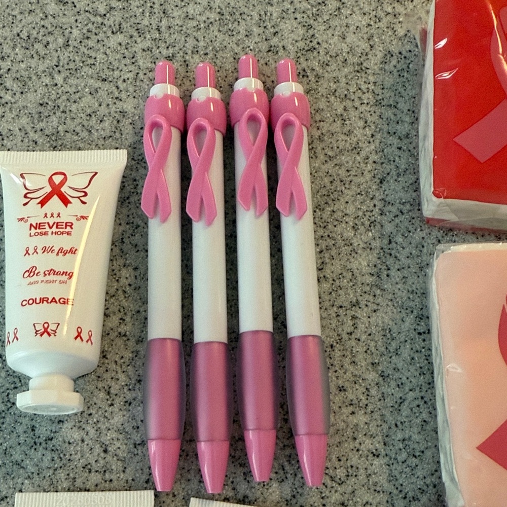 Breast Cancer Pink Ribbon Awareness Set - Picture 2 of 8